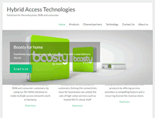 Tablet Screenshot of hybridaccess.com